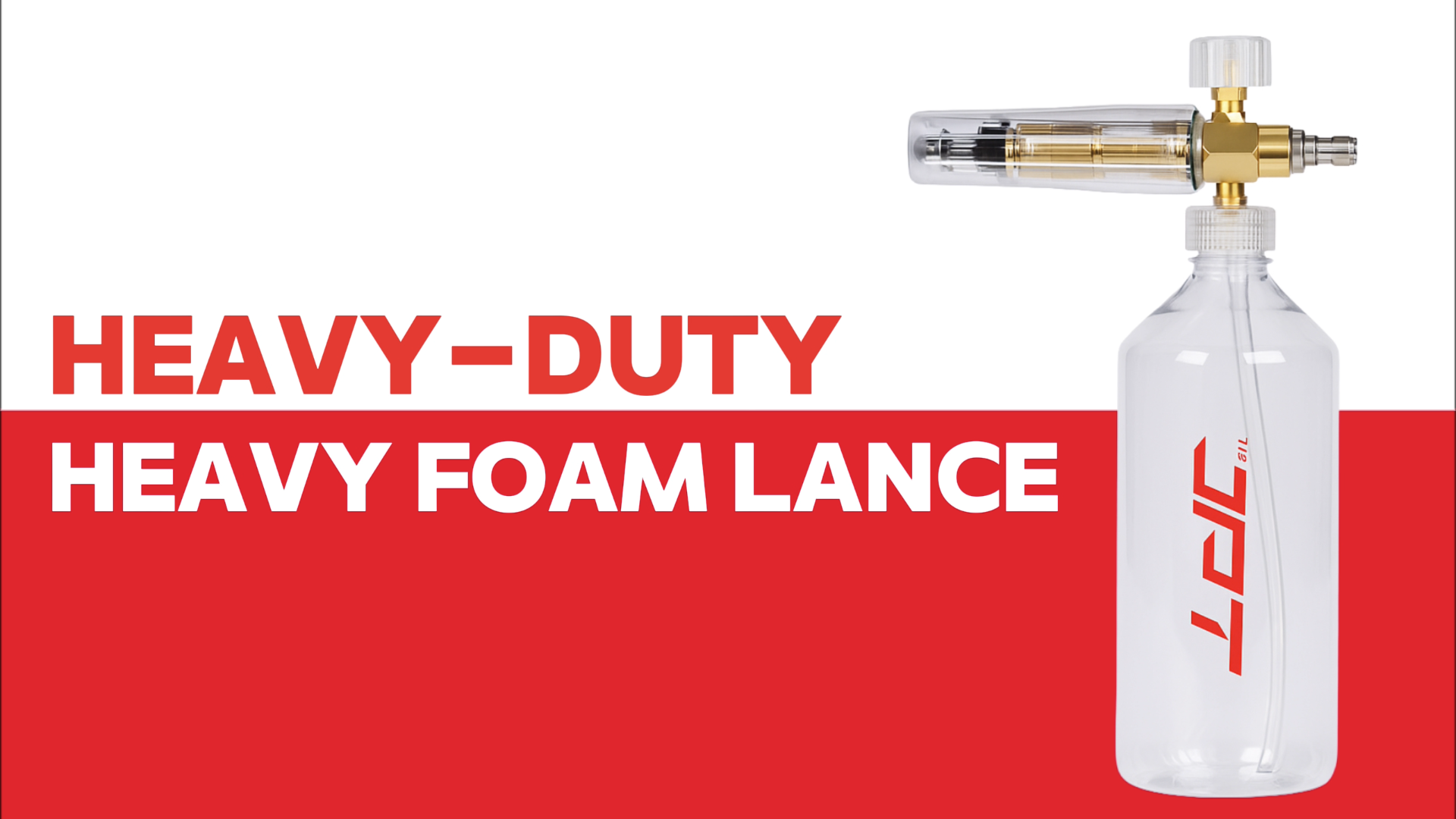JPT Heavy-Duty Snow Foam Cannon | 70Bar Power | 3000PSI Pressure